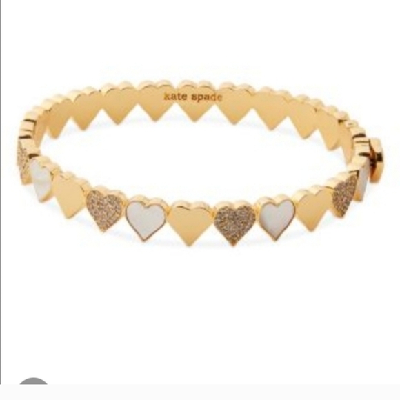 Kate Spade New York‎ Take Heart Hinge Bangle Bracelet NWT - Picture 6 of 11